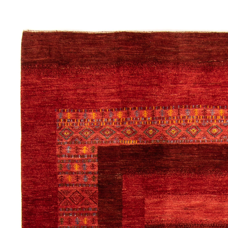 Gabbeh Teppich - Loribaft Perser - 297 x 205 cm - rot