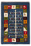 Gabbeh Teppich - Perser - 90 x 62 cm - mehrfarbig