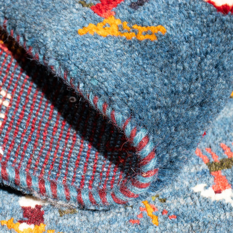 Gabbeh Teppich - Perser - 90 x 65 cm - mehrfarbig