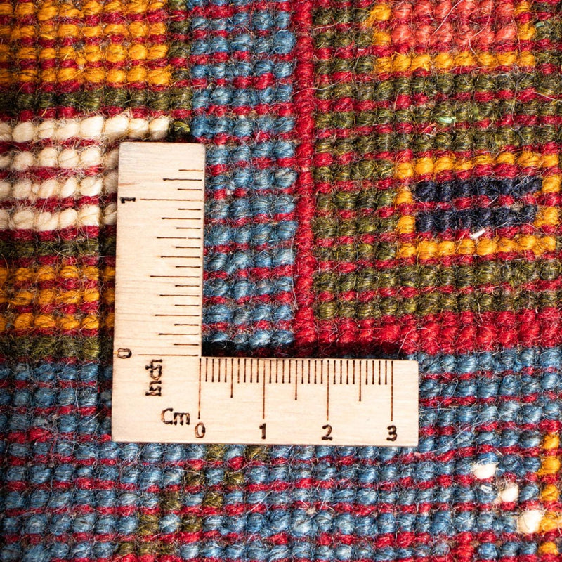 Gabbeh Teppich - Perser - 90 x 65 cm - mehrfarbig