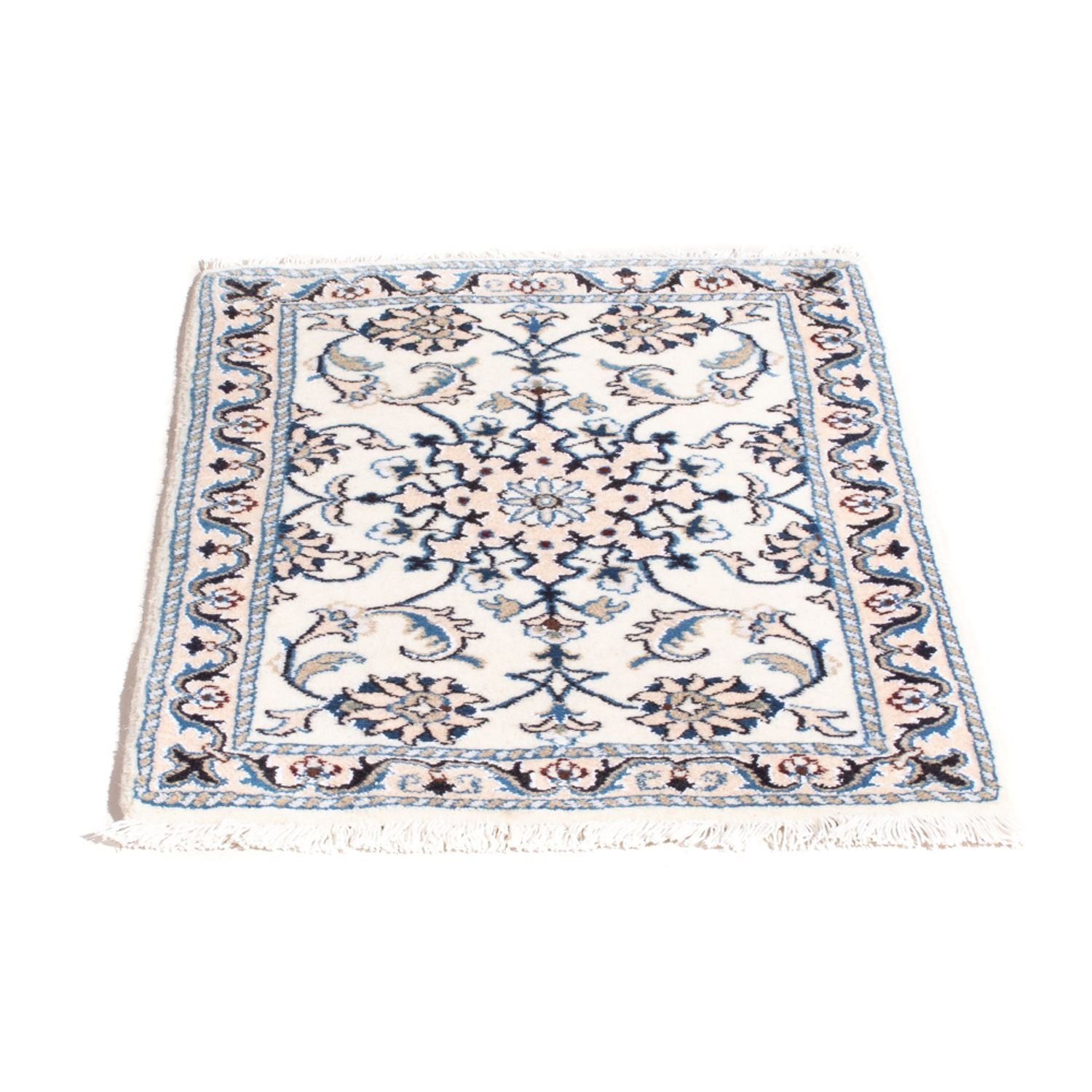 Perserteppich - Nain - 90 x 60 cm - creme