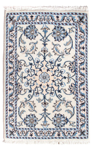 Perserteppich - Nain - 90 x 60 cm - creme