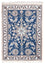 Perserteppich - Nain - 90 x 60 cm - blau