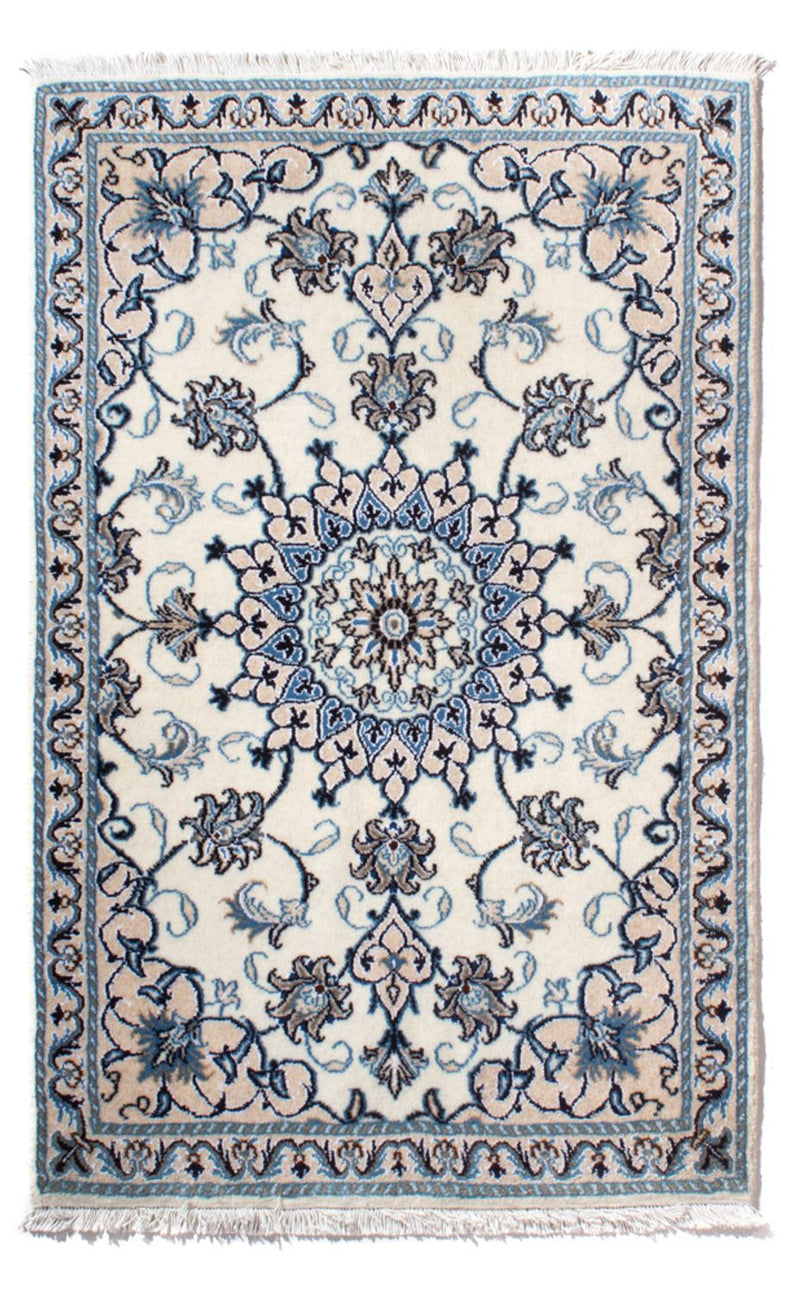 Perserteppich - Nain - 139 x 88 cm - creme