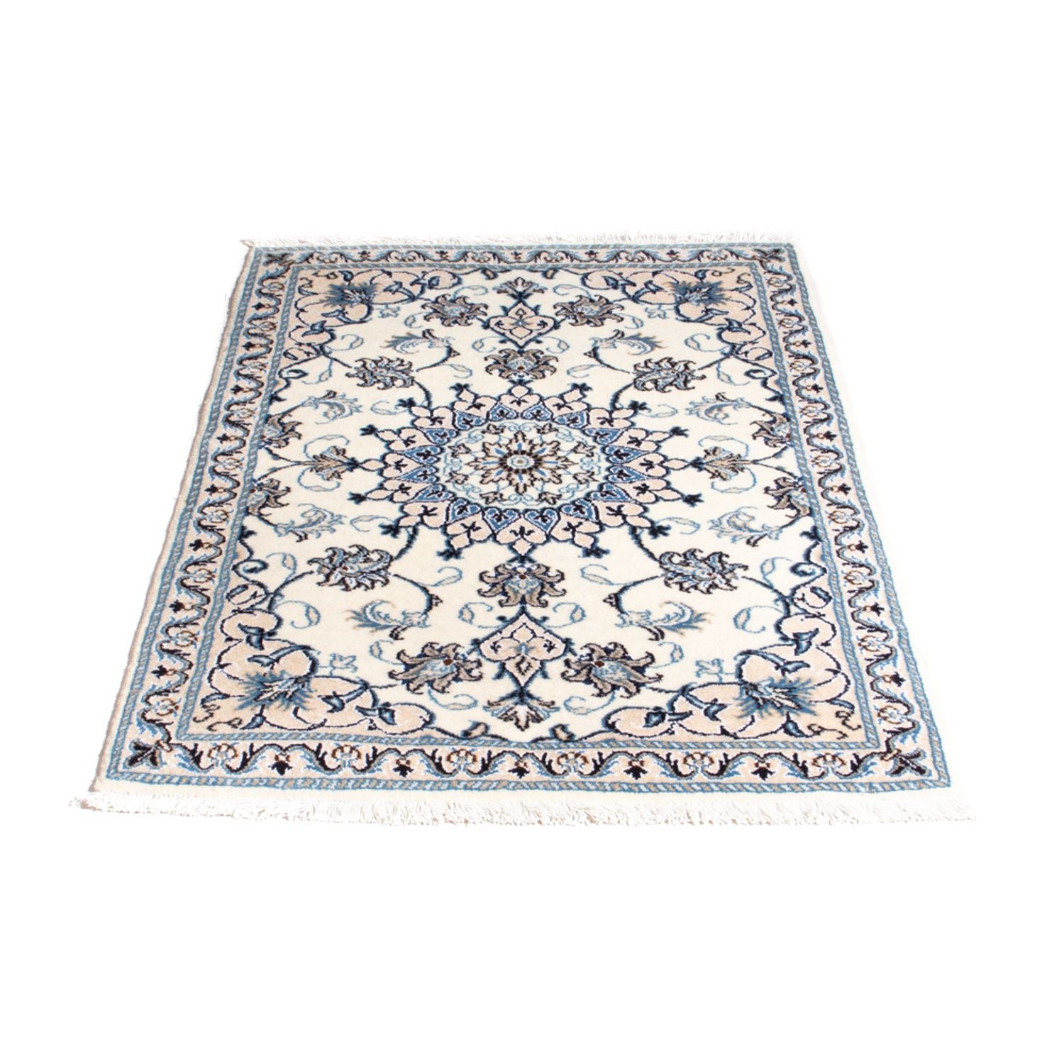 Perserteppich - Nain - 139 x 88 cm - creme