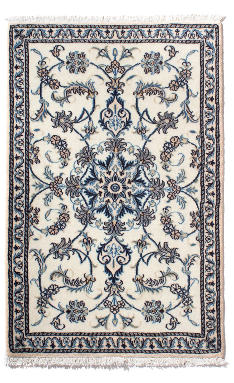 Perserteppich - Nain - 139 x 88 cm - creme