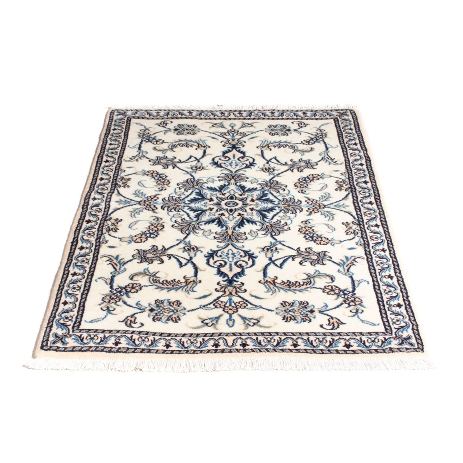 Perserteppich - Nain - 139 x 88 cm - creme