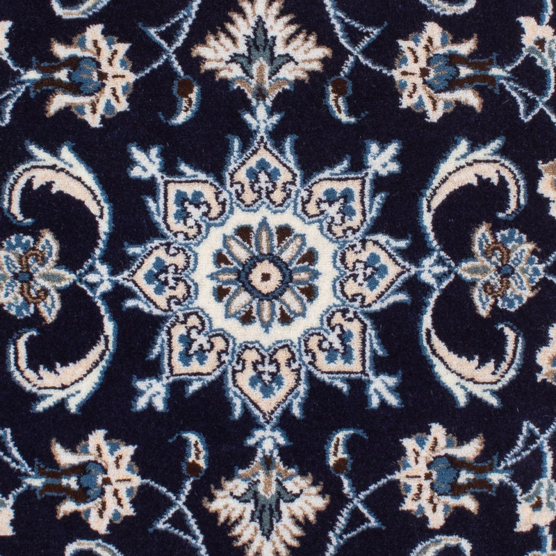 Perserteppich - Nain - 135 x 69 cm - dunkelblau