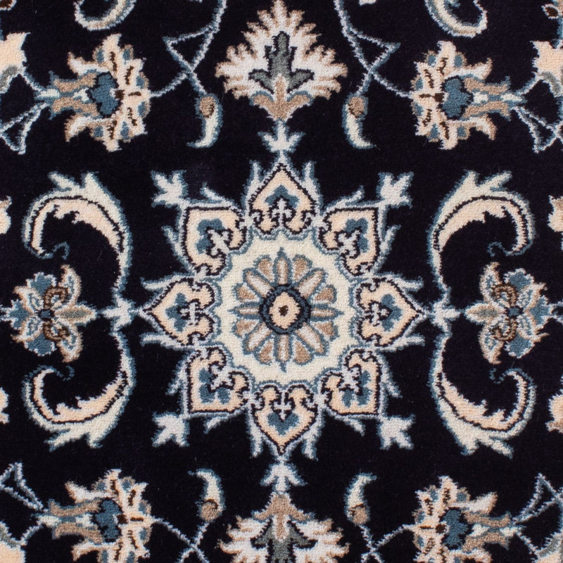 Perserteppich - Nain - 143 x 69 cm - dunkelblau