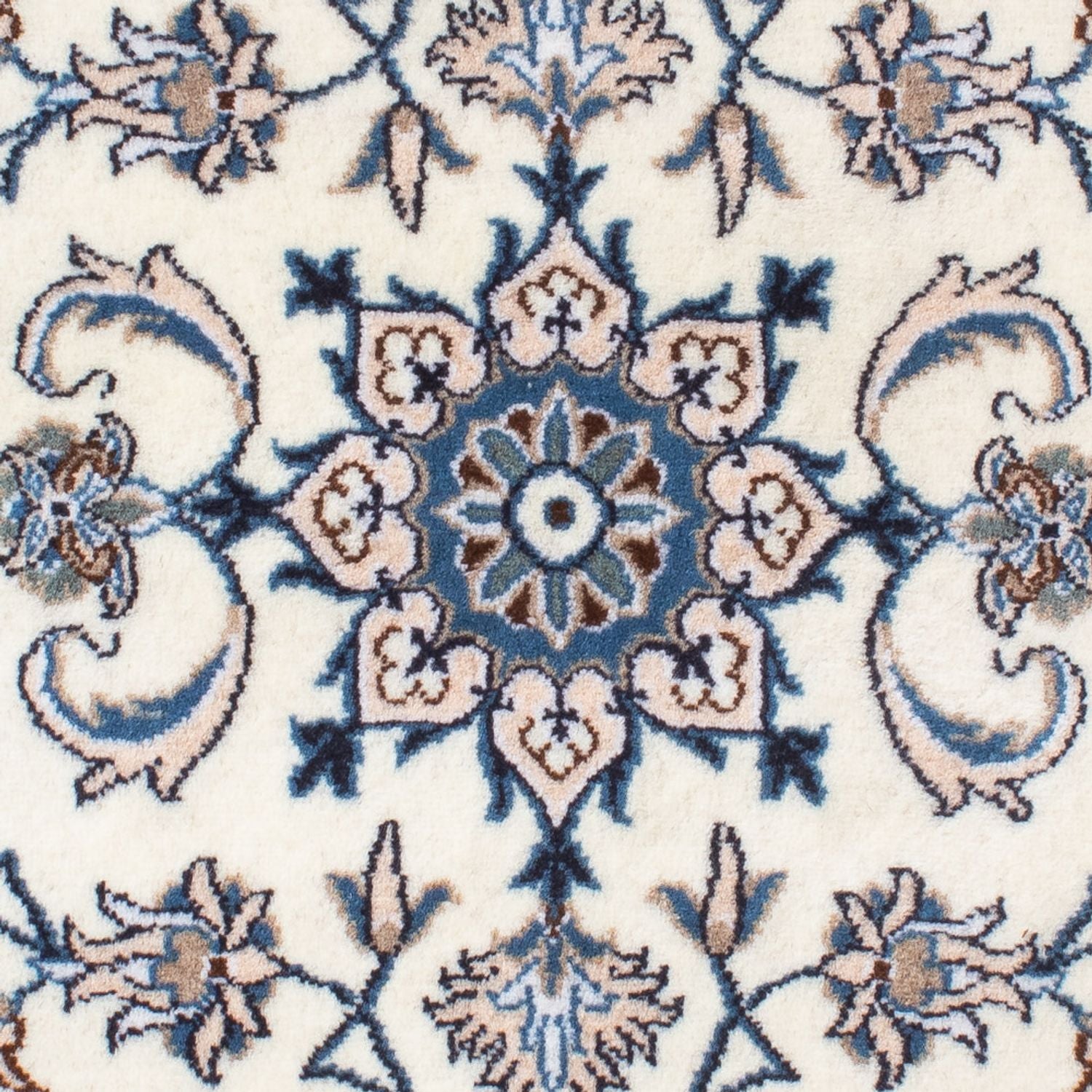 Perserteppich - Nain - 137 x 68 cm - creme