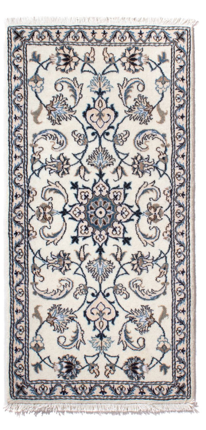 Perserteppich - Nain - 140 x 70 cm - creme