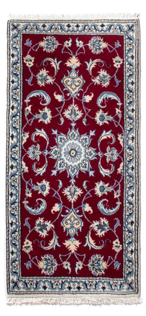 Perserteppich - Nain - 136 x 66 cm - rot
