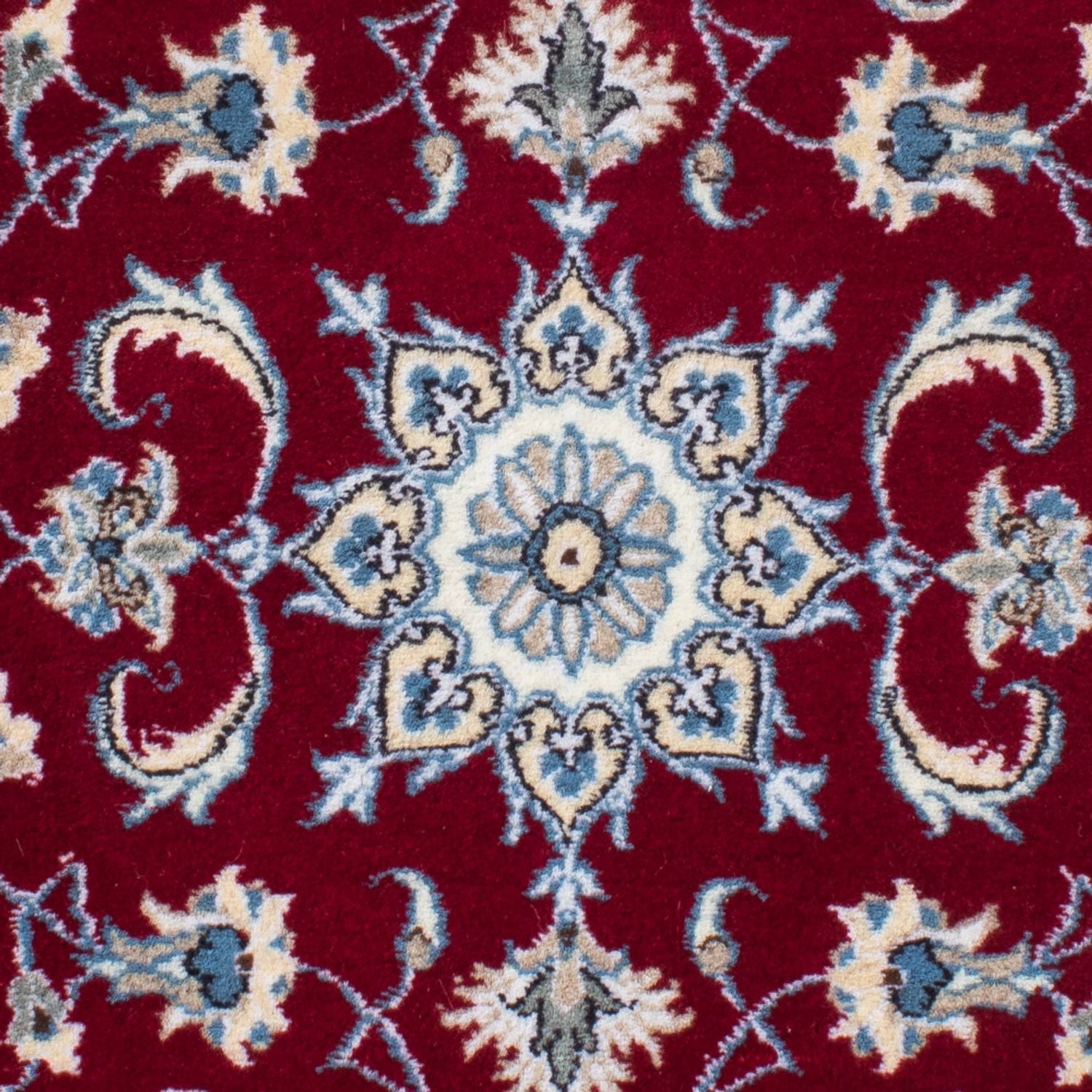 Perserteppich - Nain - 136 x 66 cm - rot