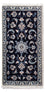 Perserteppich - Nain - 141 x 72 cm - dunkelblau