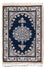 Perserteppich - Nain - 60 x 40 cm - dunkelblau