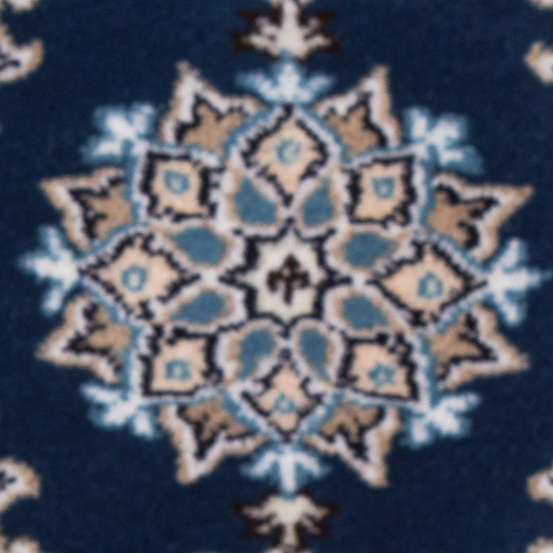 Perserteppich - Nain - 60 x 40 cm - dunkelblau