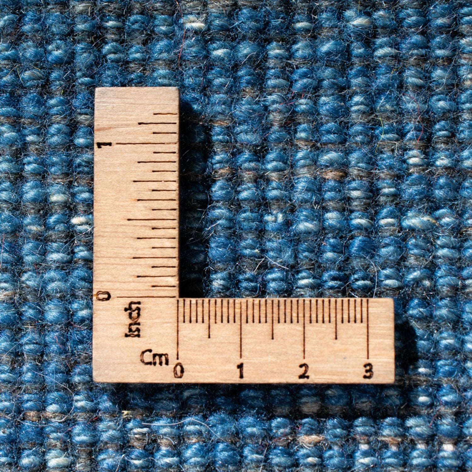 Gabbeh Teppich - Perser - 140 x 69 cm - seeblau