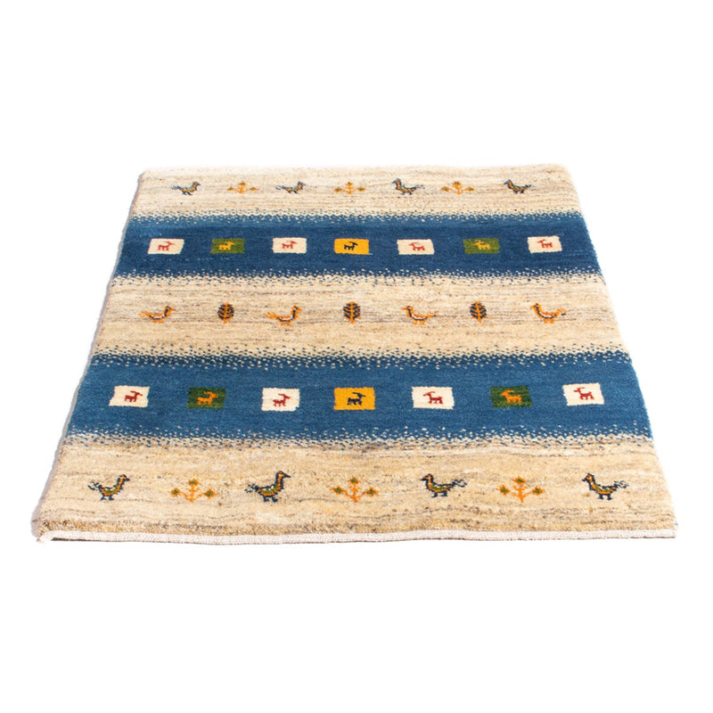 Gabbeh Teppich - Perser - 123 x 85 cm - mehrfarbig