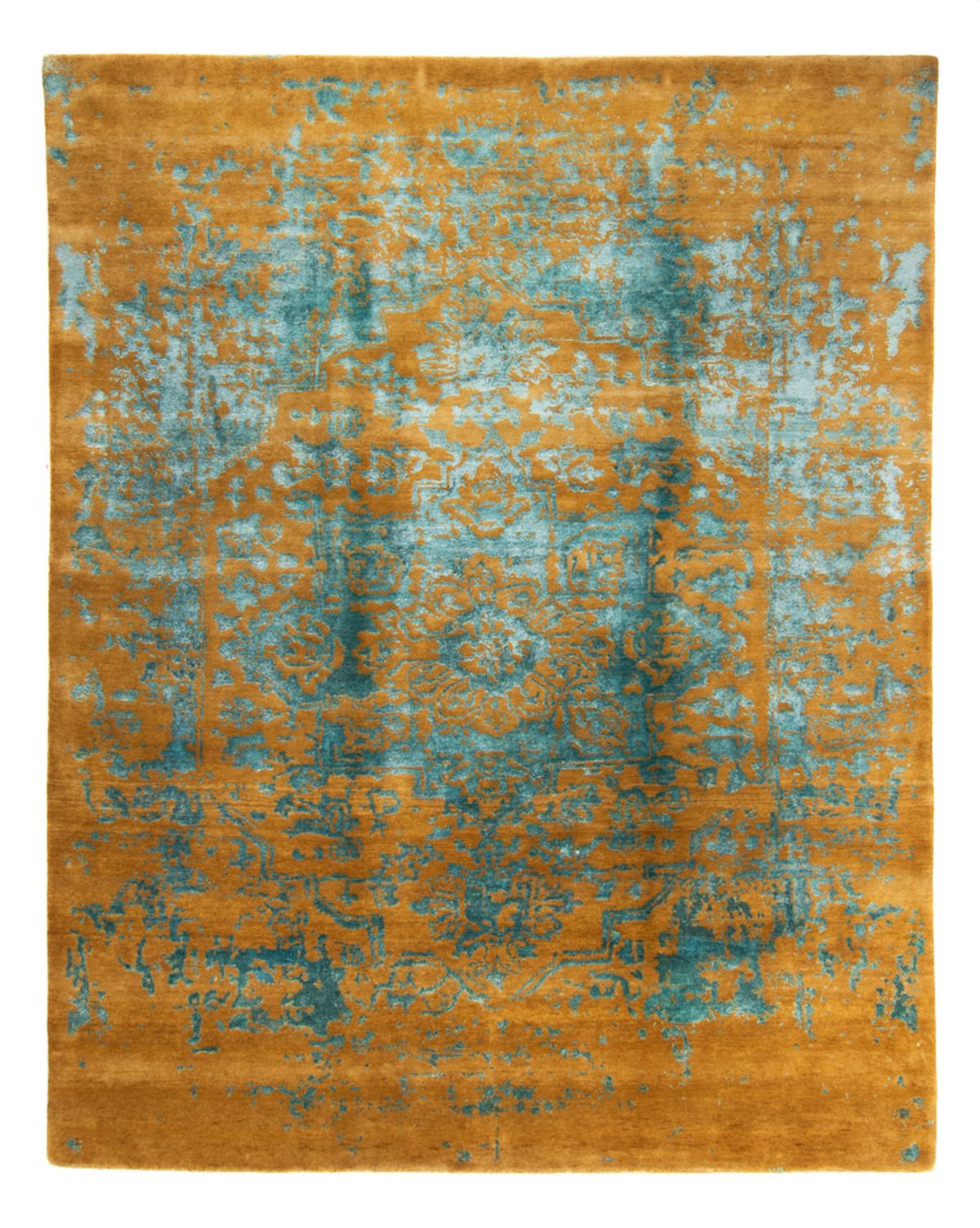 Designer Teppich - 300 x 250 cm - türkis