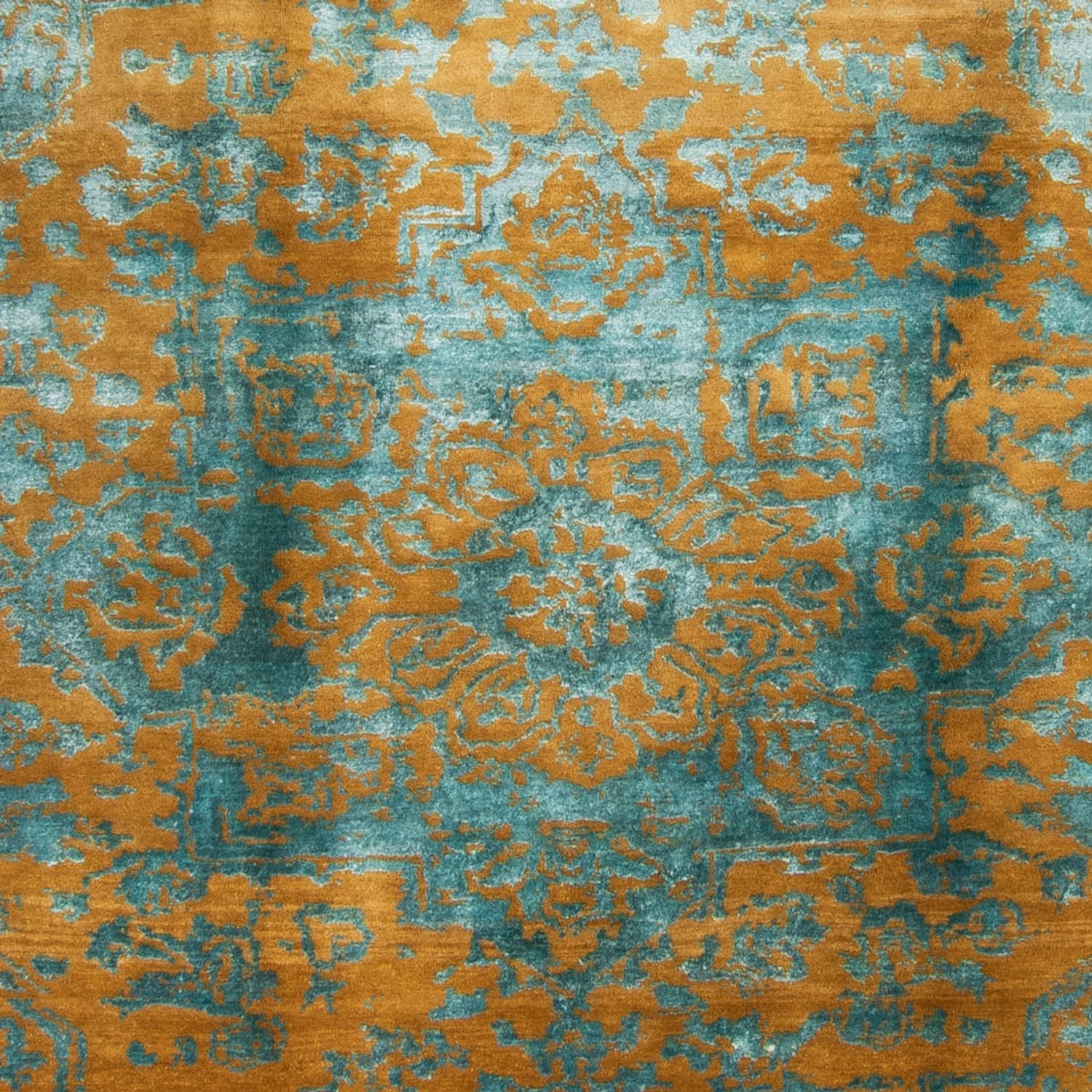 Designer Teppich - 300 x 250 cm - türkis