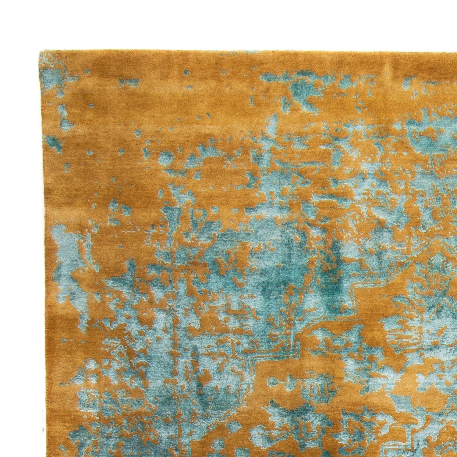 Designer Teppich - 300 x 250 cm - türkis