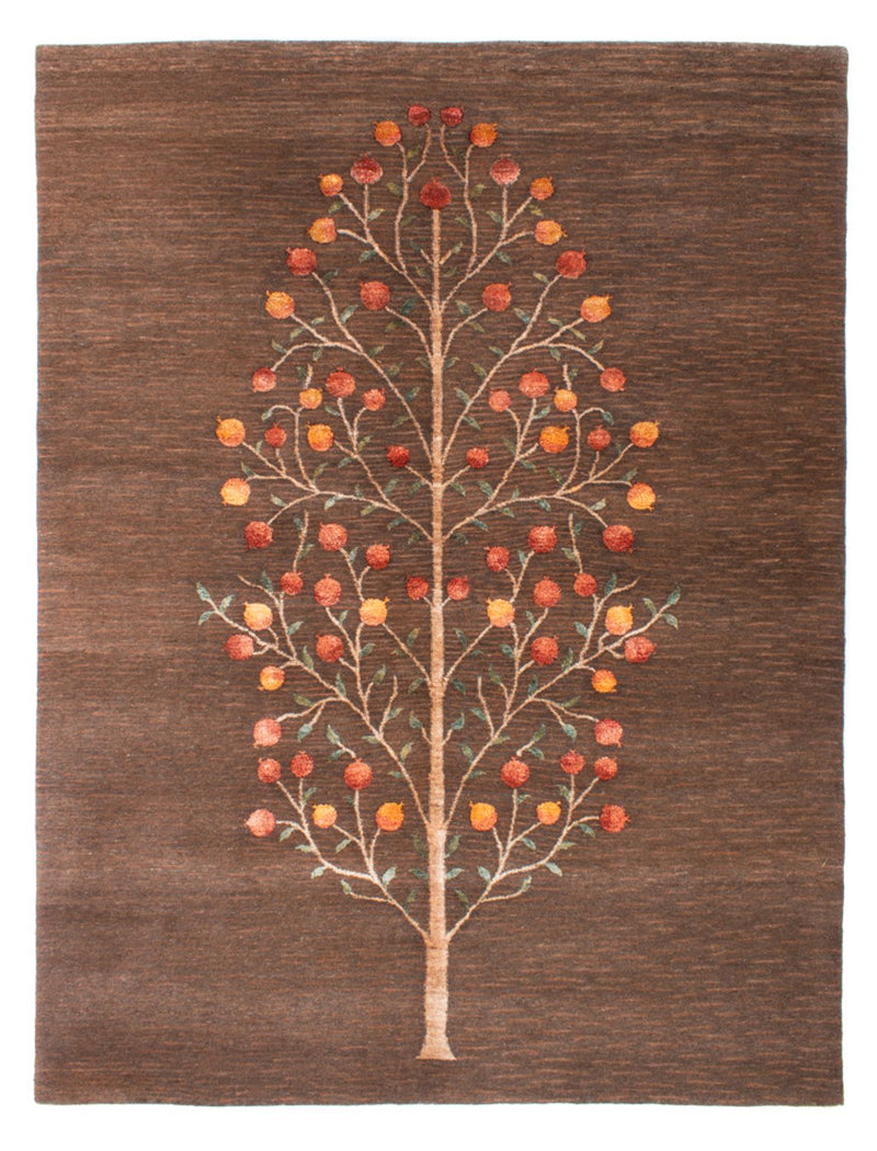 Designer Teppich - 249 x 187 cm - braun