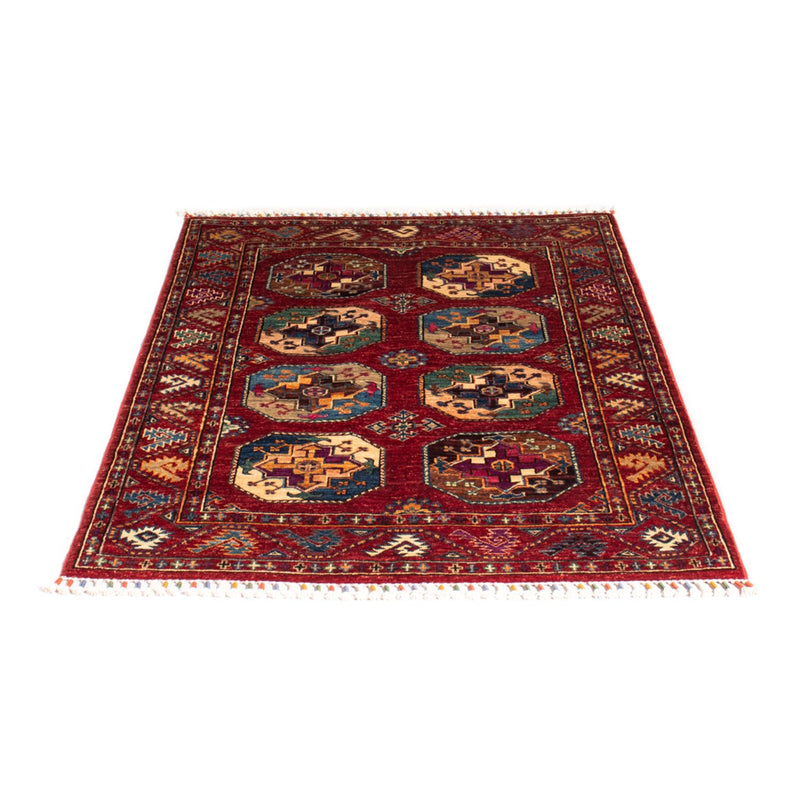 Ziegler Teppich - Ariana - 142 x 100 cm - dunkelrot