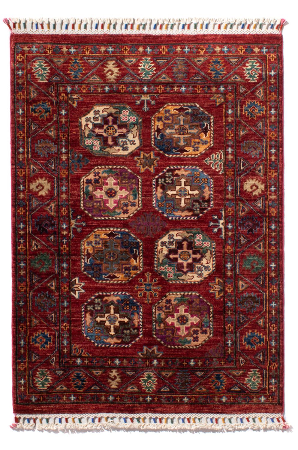 Ziegler Teppich - Ariana - 116 x 80 cm - dunkelrot