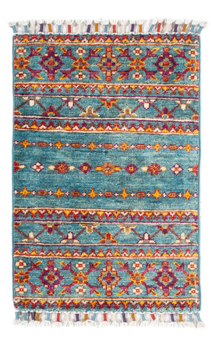 Ziegler Teppich - Ariana - 61 x 40 cm - türkis