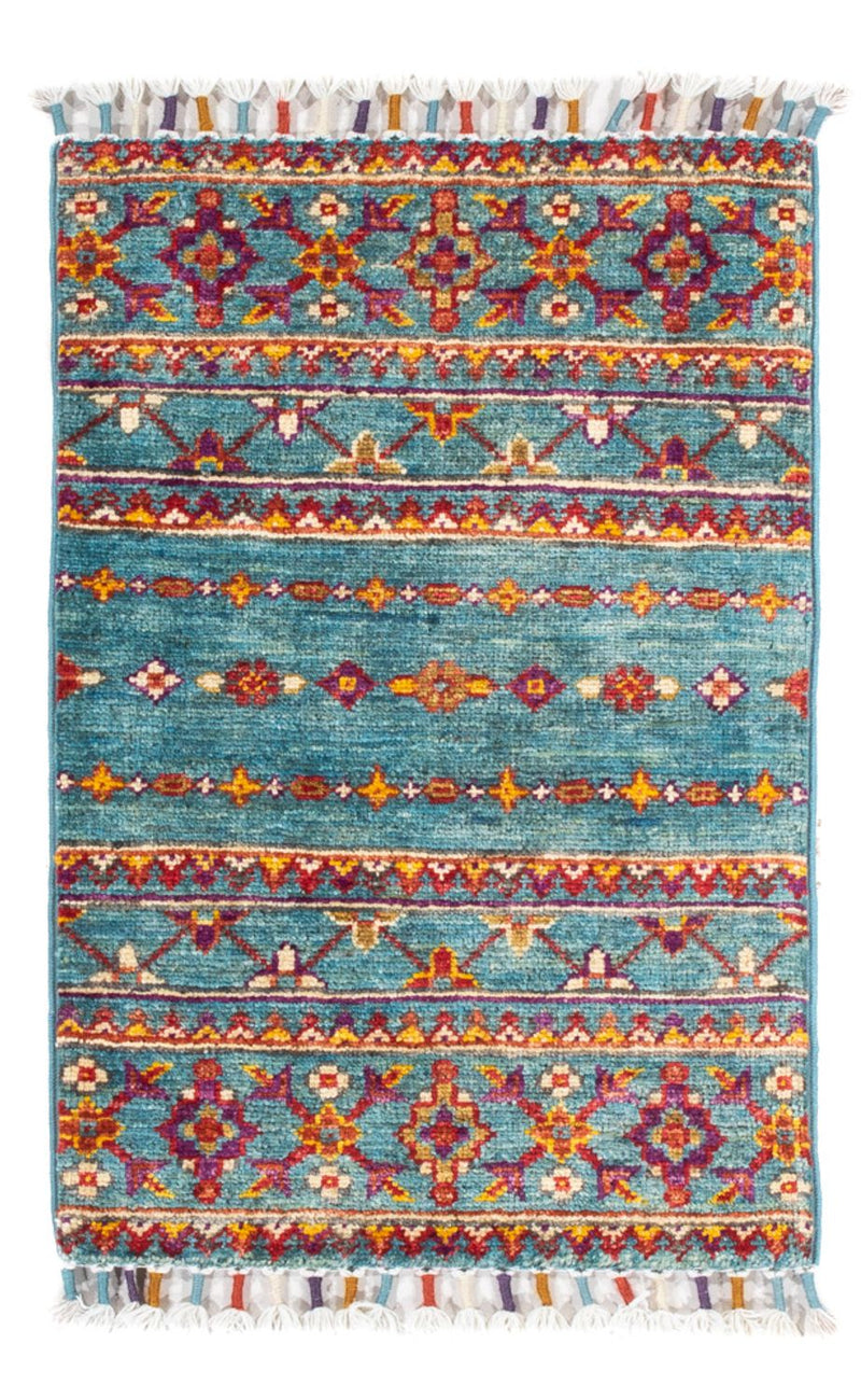 Ziegler Teppich - Ariana - 61 x 40 cm - türkis