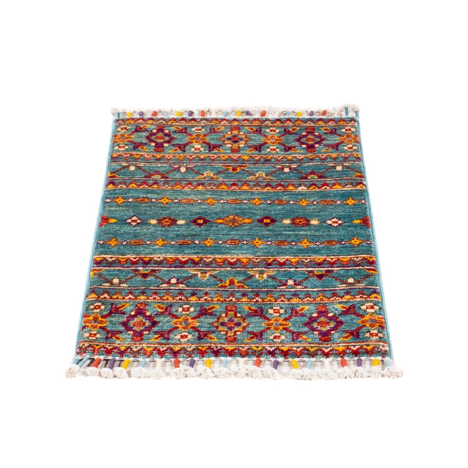 Ziegler Teppich - Ariana - 61 x 40 cm - türkis