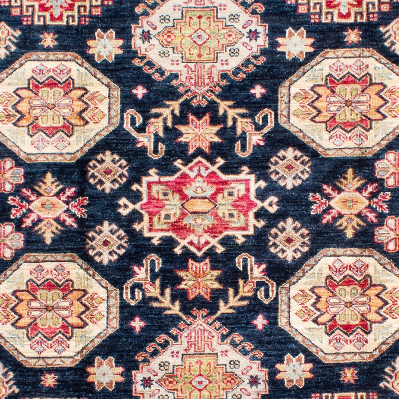 Ziegler Teppich - Kazak - 245 x 168 cm - dunkelblau