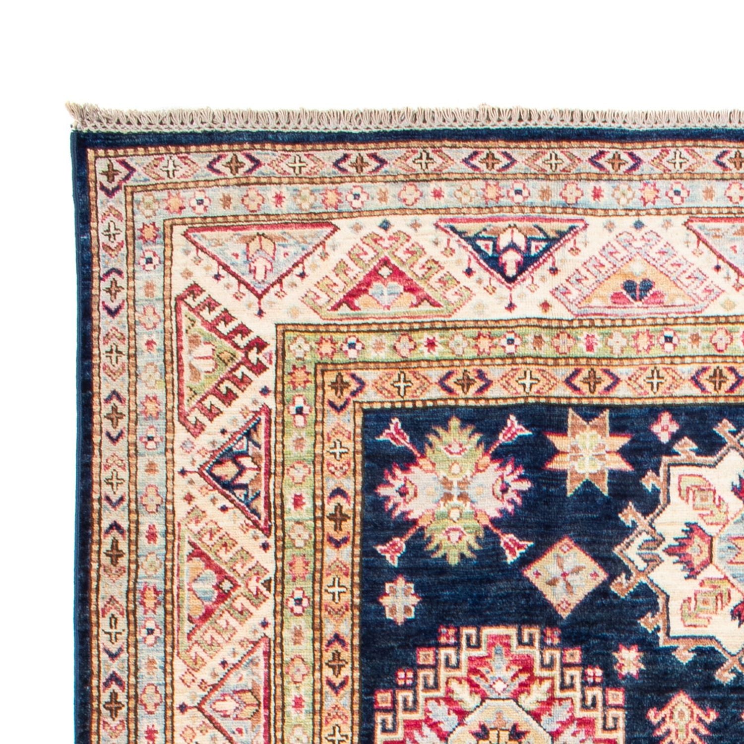 Ziegler Teppich - Kazak - 245 x 168 cm - dunkelblau
