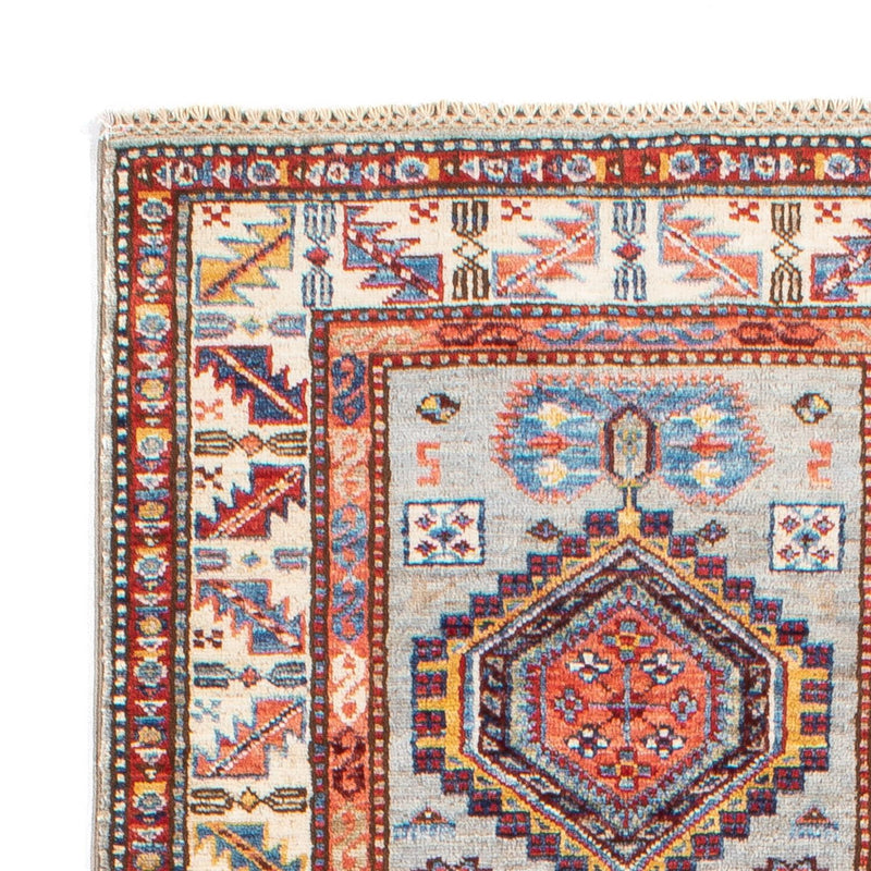Läufer Ziegler - Kazak - 228 x 74 cm - hellblau