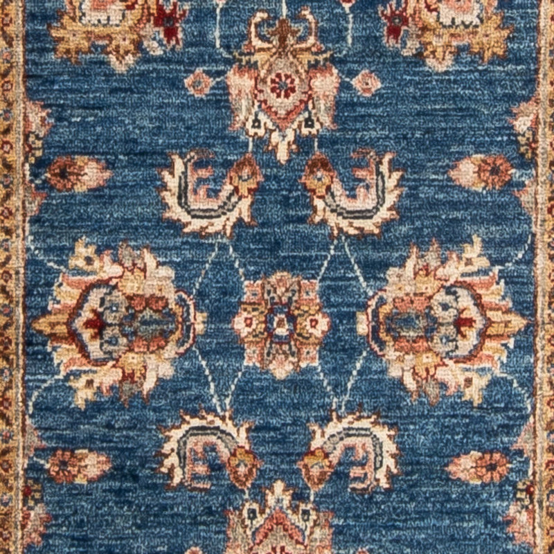 Läufer Ziegler - 314 x 81 cm - blau