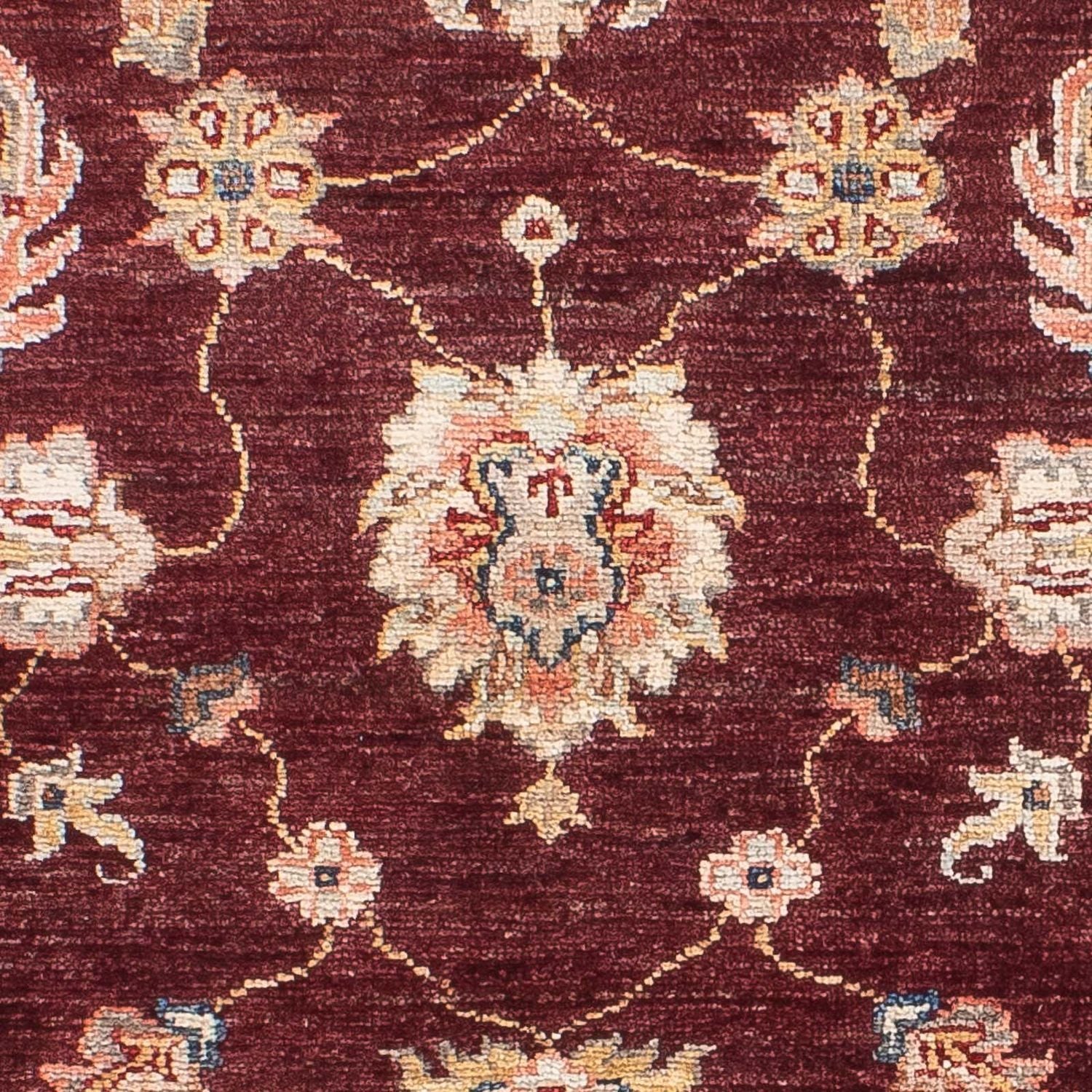 Ziegler Teppich - 126 x 85 cm - rot