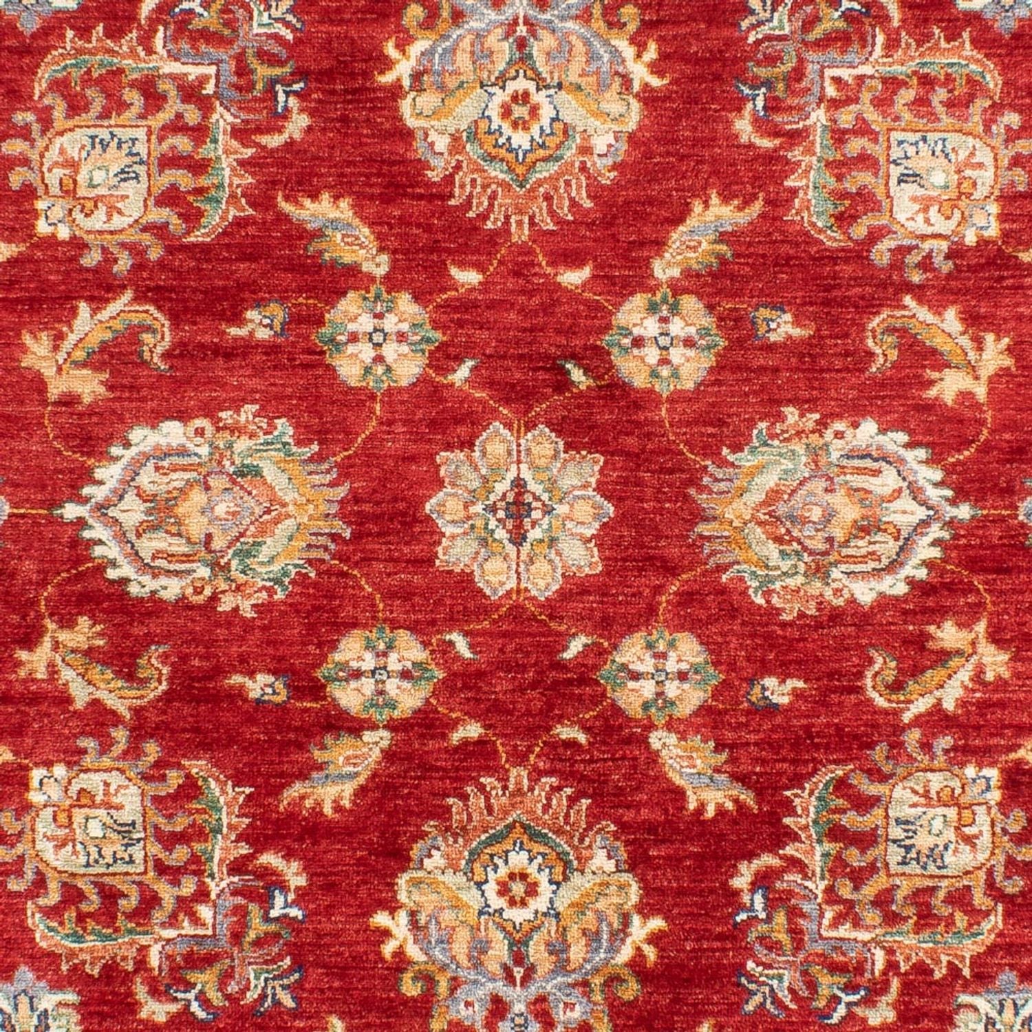 Ziegler Teppich - 202 x 155 cm - rot