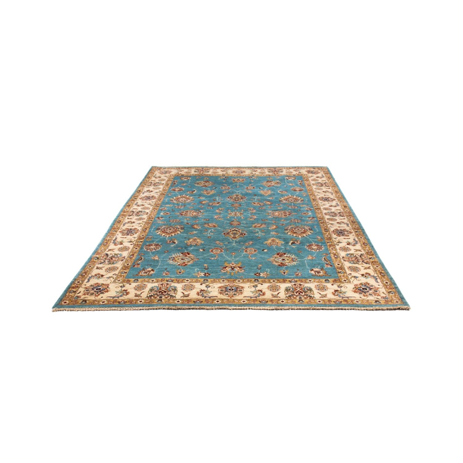 Ziegler Teppich - Ariana - 289 x 209 cm - türkis