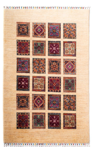 Ziegler Teppich - Ariana - 156 x 100 cm - mehrfarbig