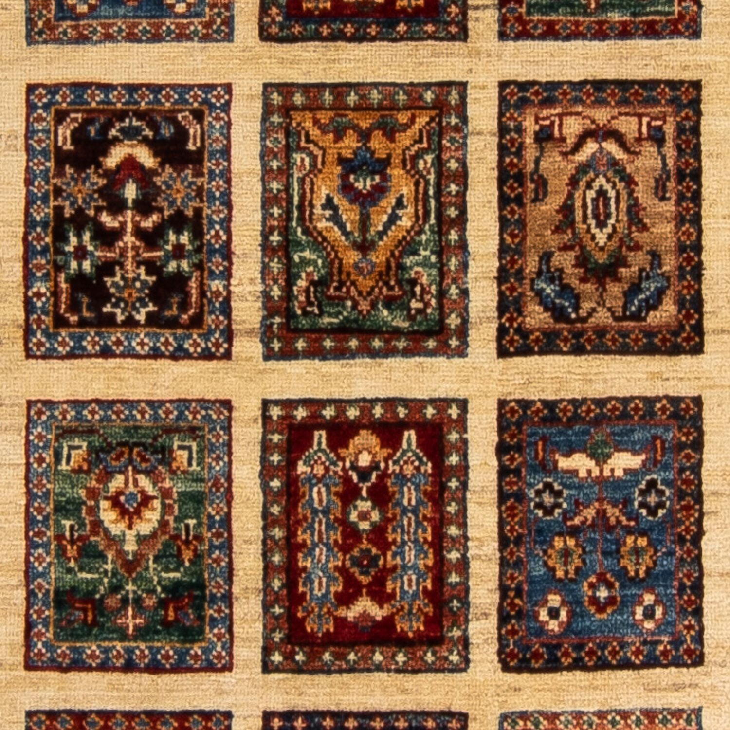 Läufer Ziegler - Bachtiari - 289 x 84 cm - mehrfarbig