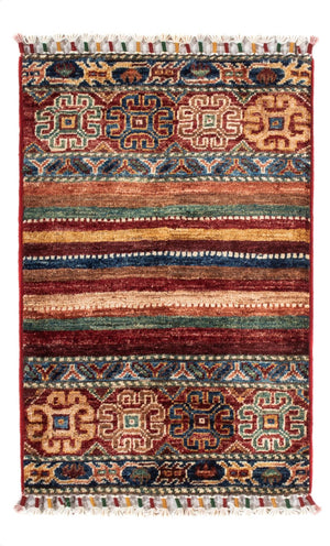 Ziegler Teppich - Ariana - 60 x 40 cm - mehrfarbig