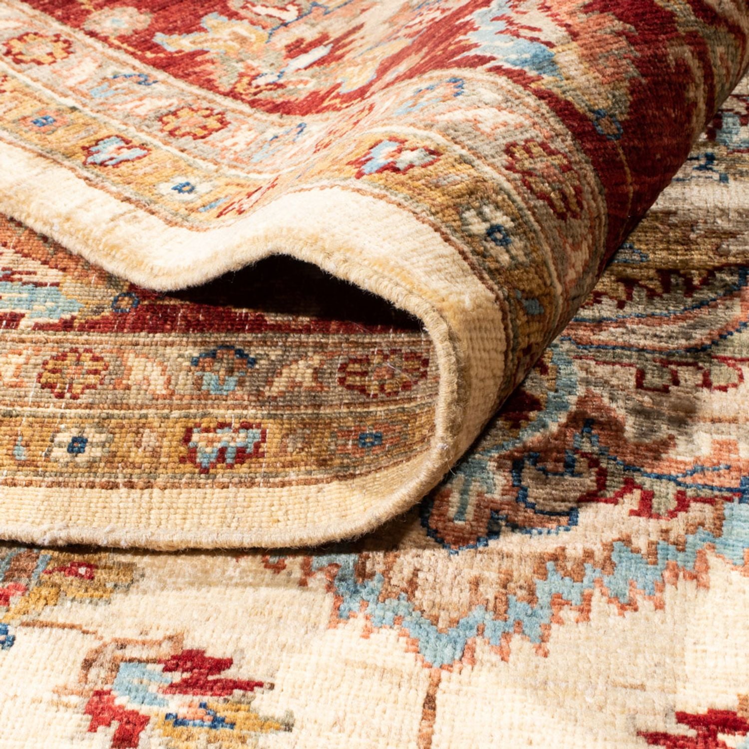 Ziegler Teppich - 306 x 254 cm - beige