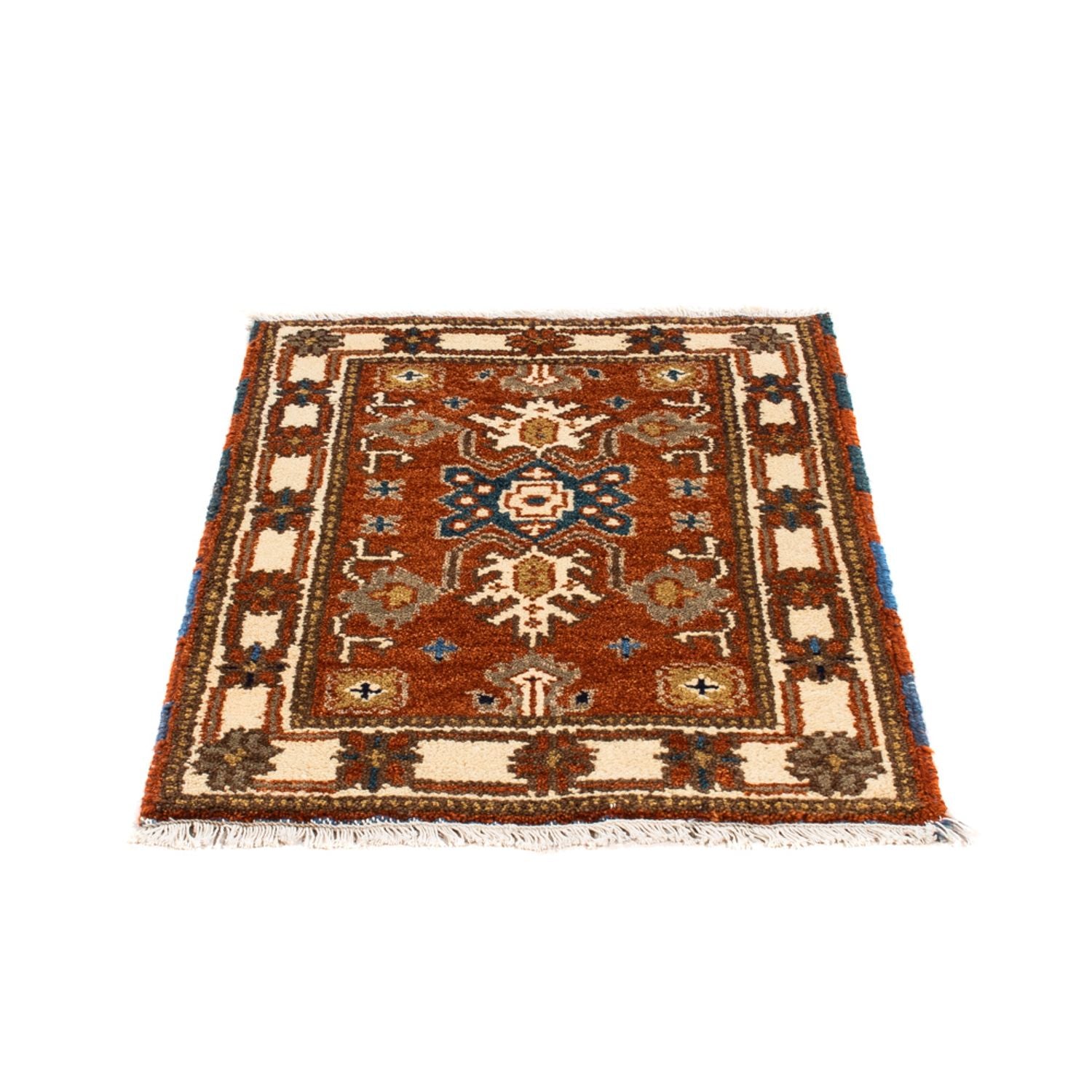 Orientteppich - 93 x 63 cm - rost