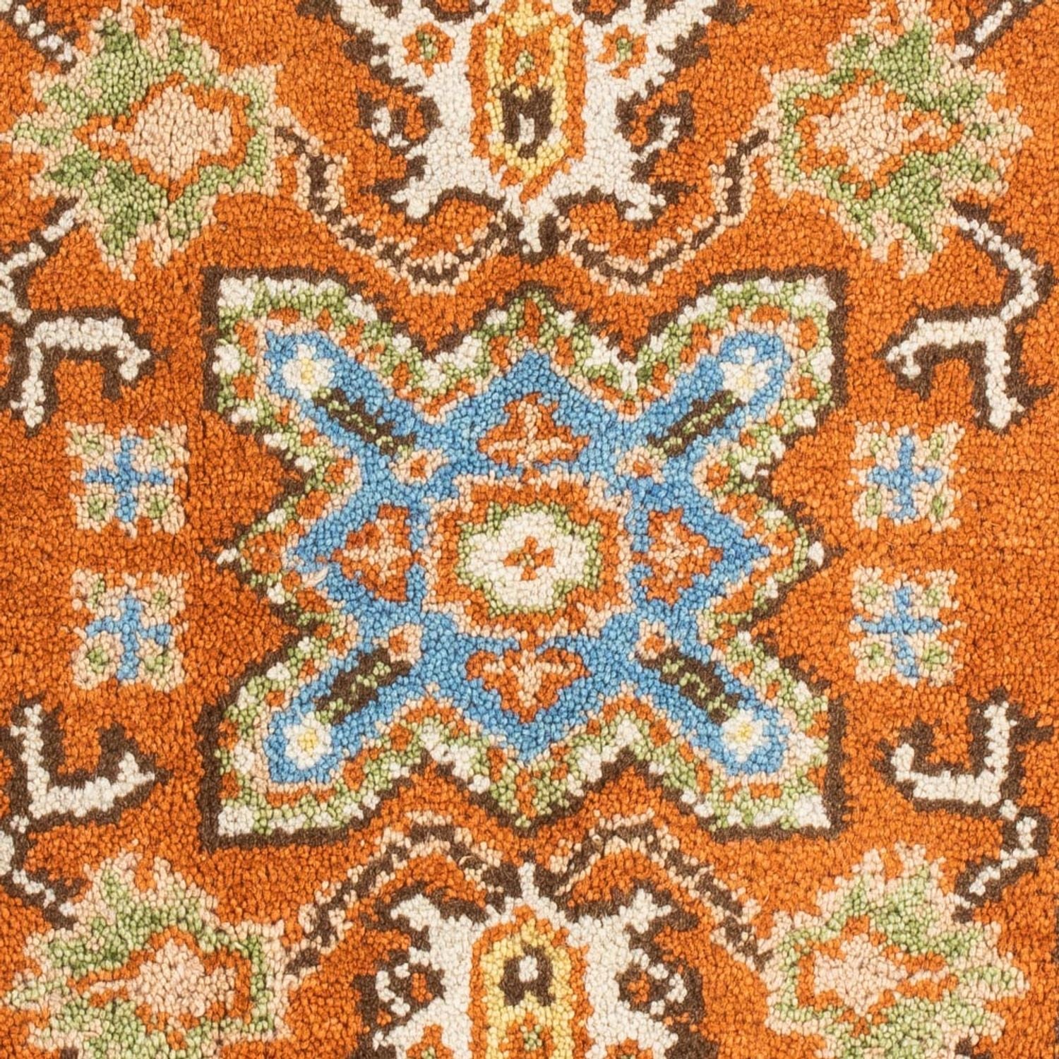 Orientteppich - 92 x 62 cm - orange