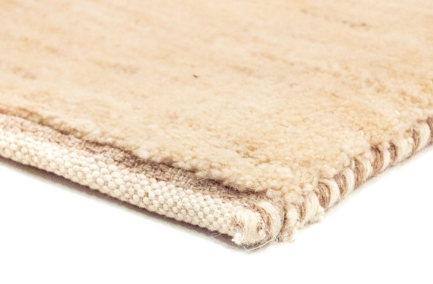 Gabbeh Teppich - Perser 304 x 82 cm - beige