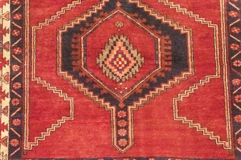 Perserteppich - Nomadic 393 x 104 cm - rot