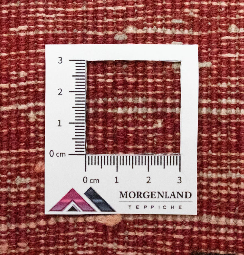Perserteppich - Nomadic 393 x 104 cm - rot