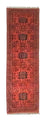Afghan Teppich - Kunduz 298 x 79 cm - rot