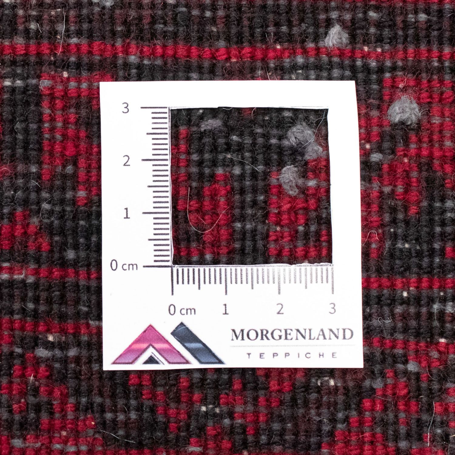 Belutsch Teppich 95 x 74 cm - rot