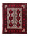 Belutsch Teppich 78 x 63 cm - rot